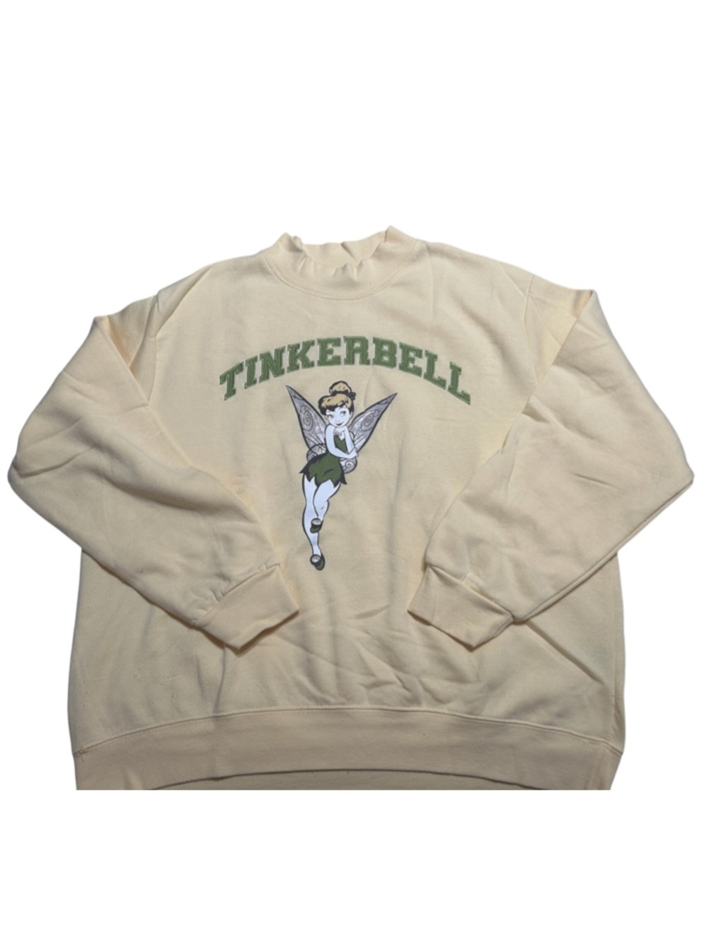 Disney Tinkerbell Crewneck Sweatshirt - Yellow & Green